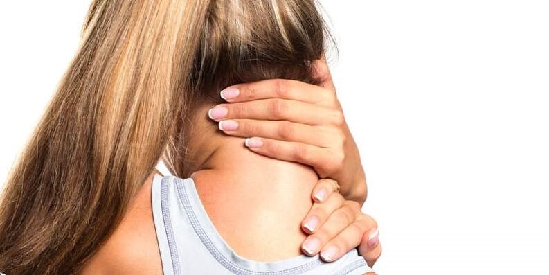 ból szyi u dziewczynki z osteochondrozą