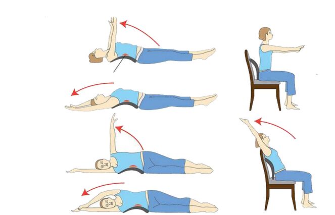 ćwiczenia na osteochondrozę